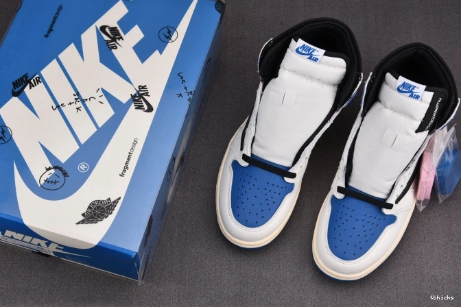 Rep TBK and Scott Air Jordan 1 Travis DH3227-105 White Blue 0708
